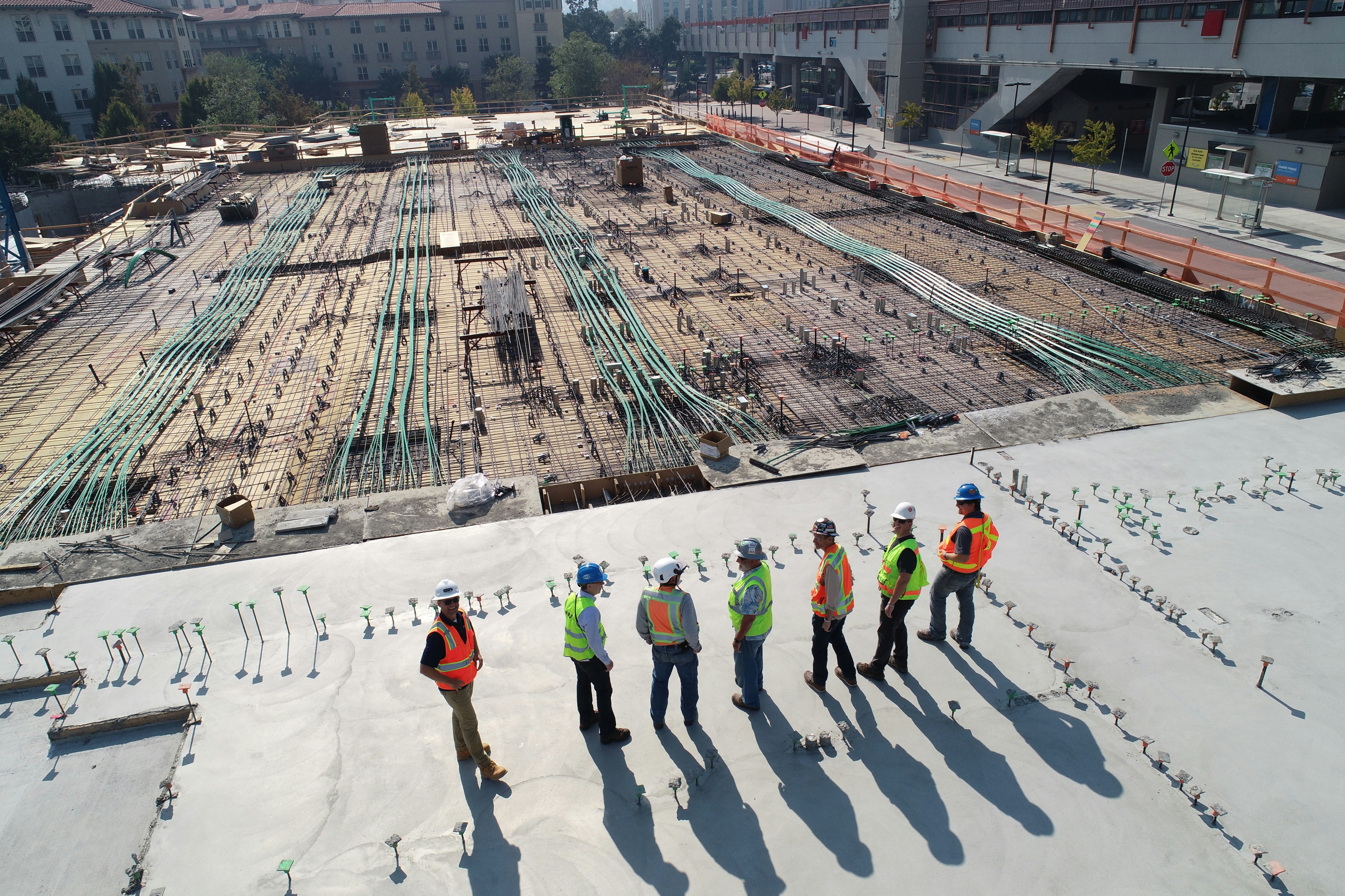 Main construction site